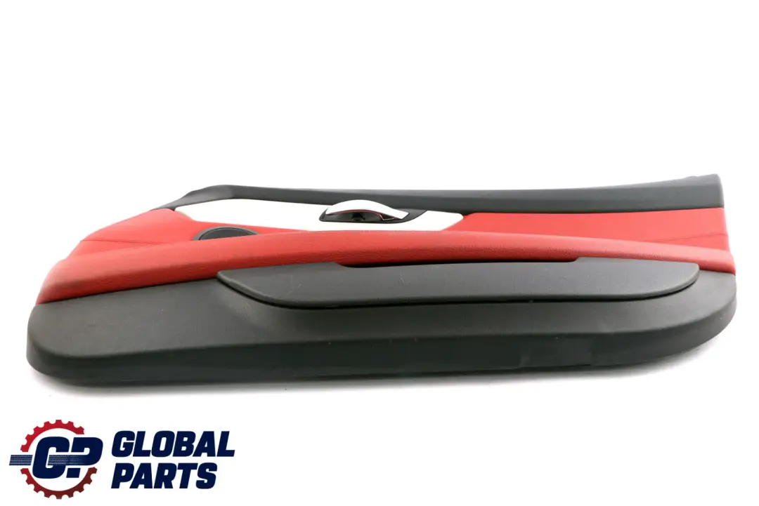 Front Right O/S Door Card Leather Cloth Trim Panel Red to BMW Z4 Series E89 with Part number 7229240 BMW Z4 Series E89 Front Right O/S Door Card Leather Cloth Trim Panel Red - SKU rhd-7229240 - Part number 7229240