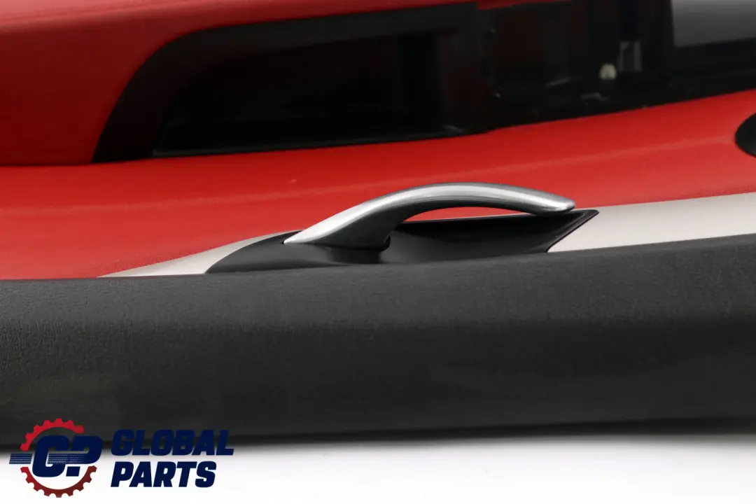 Front Right O/S Door Card Leather Cloth Trim Panel Red to BMW Z4 Series E89 with Part number 7229240 BMW Z4 Series E89 Front Right O/S Door Card Leather Cloth Trim Panel Red - SKU rhd-7229240 - Part number 7229240
