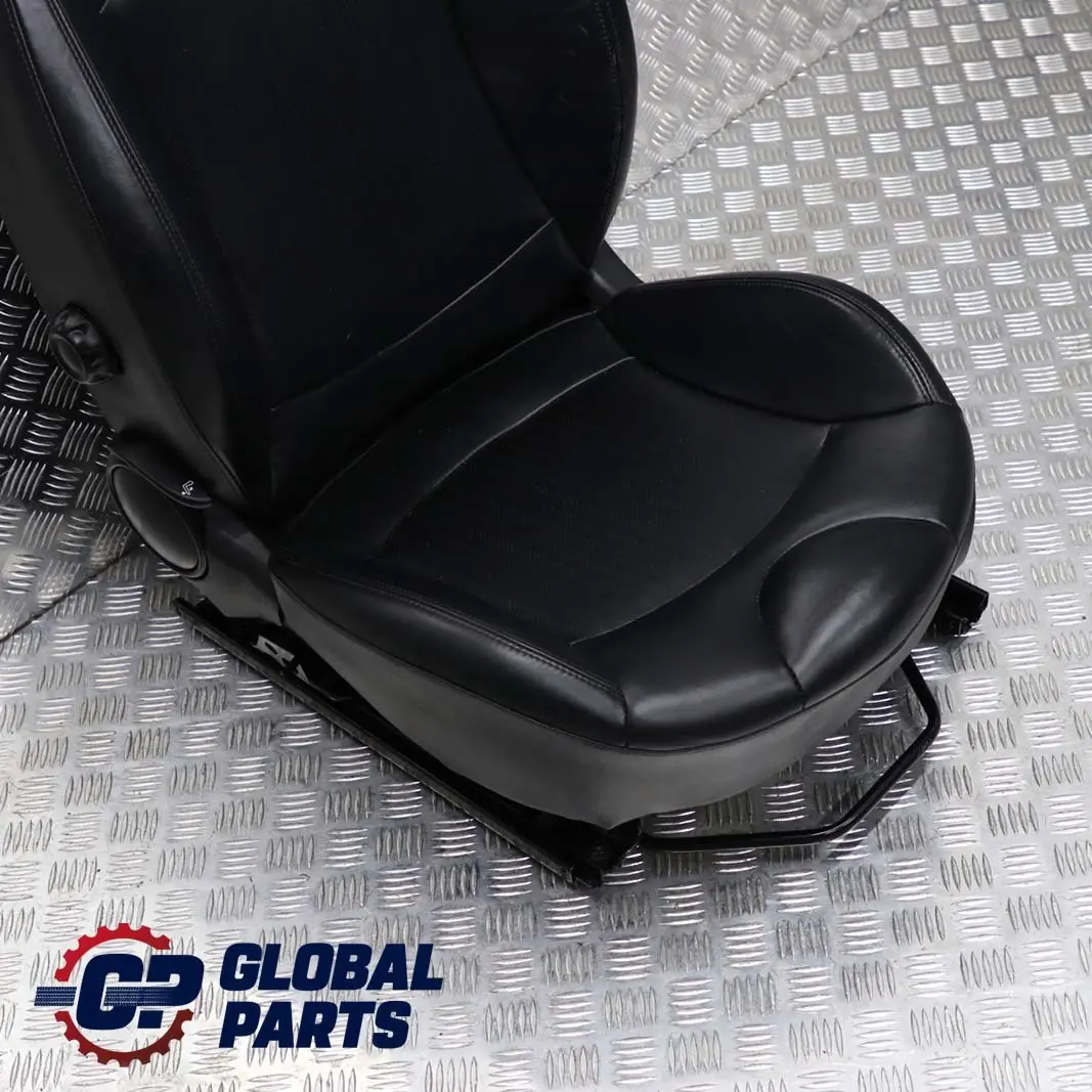 Mini Cooper One R56 Heated Sport Black Leather Front Left N/S Passenger Seat - SKU rhd-7229557-2 - Part number 7229557