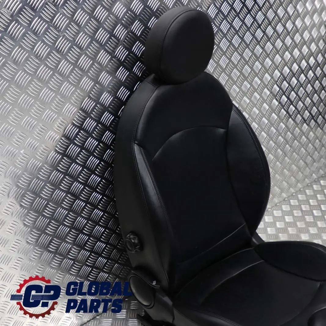 Mini Cooper One R56 Heated Sport Black Leather Front Left N/S Passenger Seat - SKU rhd-7229557-2 - Part number 7229557