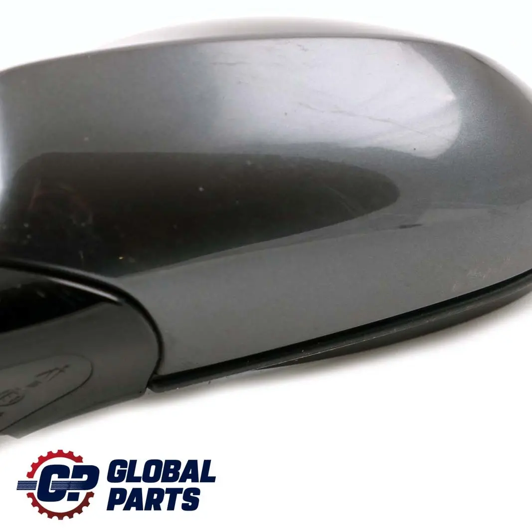 BMW 1 Series E87 M Sport High Gloss Left Wing Mirror N/S Sparkling Graphite A22 - SKU rhd-7234223-SG - Part number 7234223