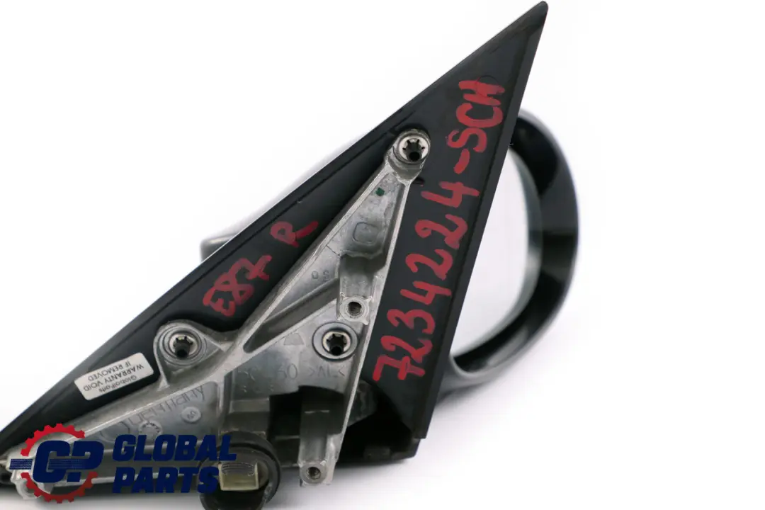 High Gloss Right Wing Mirror O/S Schwarz 2 Black 668 to BMW 1 Series E87 M Sport with Part number 7234224 BMW 1 Series E87 M Sport High Gloss Right Wing Mirror O/S Schwarz 2 Black 668 - SKU rhd-7234224-SCH - Part number 7234224