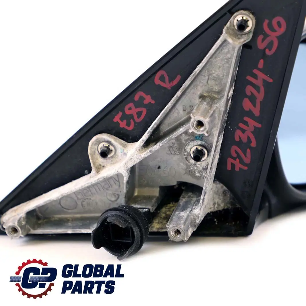 High Gloss Right Wing Mirror O/S Sparkling Graphite to BMW 1 Series E87 M Sport with Part number 7234224 BMW 1 Series E87 M Sport High Gloss Right Wing Mirror O/S Sparkling Graphite - SKU rhd-7234224-SG - Part number 7234224