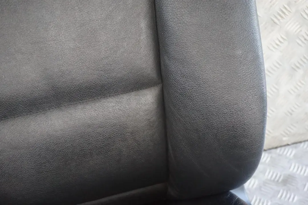 Heated Black Leather Front Left N/S Passenger Seat to BMW 5 Series E60 E61 LCI with Part number 7238916 BMW 5 Series E60 E61 LCI Heated Black Leather Front Left N/S Passenger Seat - SKU rhd-7238916-2 - Part number 7238916