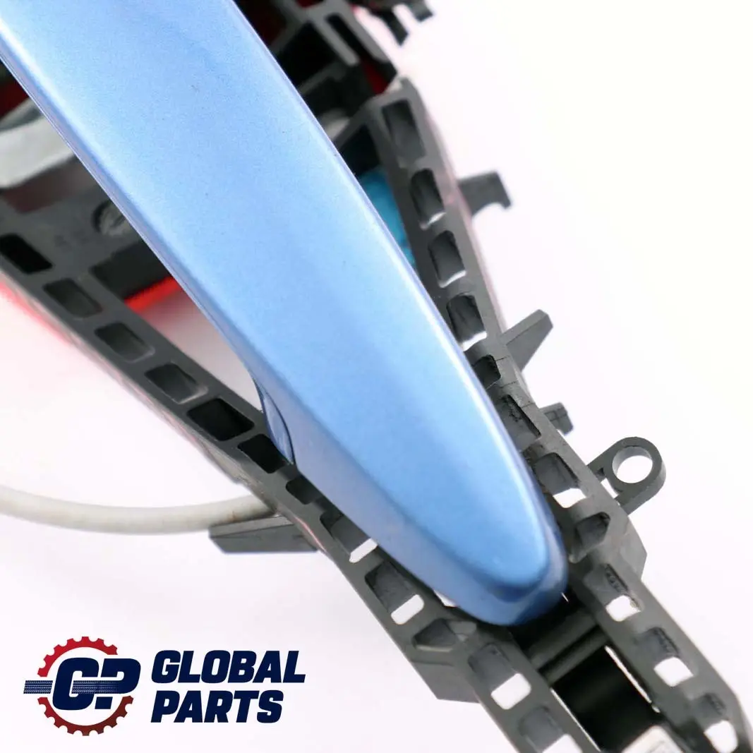 BMW 3 Series F30 F31 Front Left Outside Door Grab Handle N/S Estorilblau Blue - SKU rhd-7242567-EB - Part number 7242567