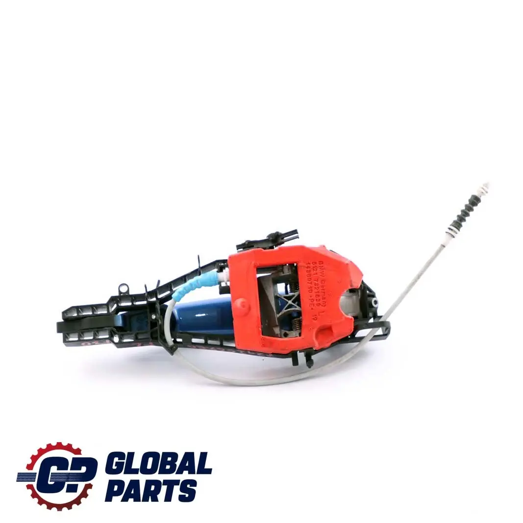 BMW 3 Series F30 F31 Front Left Outside Door Grab Handle N/S Estorilblau Blue - SKU rhd-7242567-EB - Part number 7242567