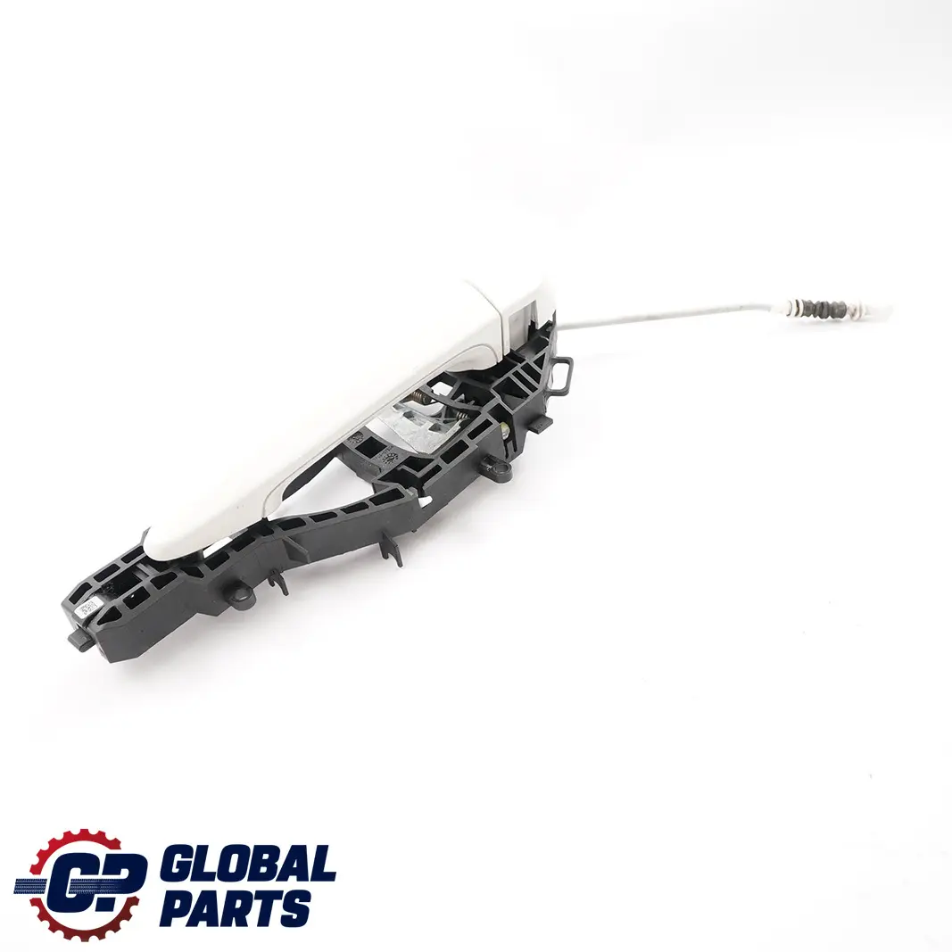 Complete Front Left Grab Handle N/S Alpinweiss White 300 to BMW 1 Series F20 LCI with Part number 7242575 BMW 1 Series F20 LCI Complete Front Left Grab Handle N/S Alpinweiss White 300 - SKU rhd-7242575-AW1 - Part number 7242575
