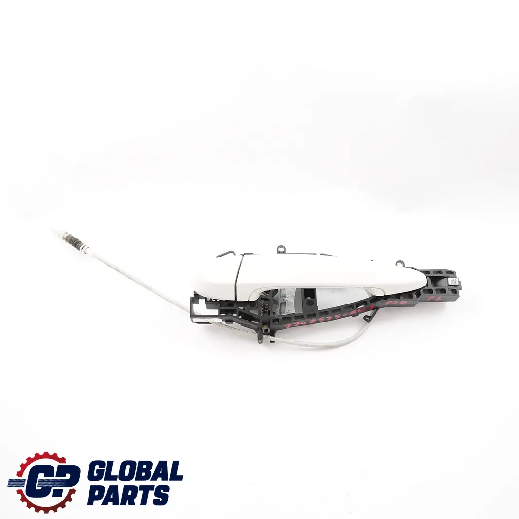 Complete Front Left Grab Handle N/S Alpinweiss White 300 to BMW 1 Series F20 LCI with Part number 7242575 BMW 1 Series F20 LCI Complete Front Left Grab Handle N/S Alpinweiss White 300 - SKU rhd-7242575-AW1 - Part number 7242575