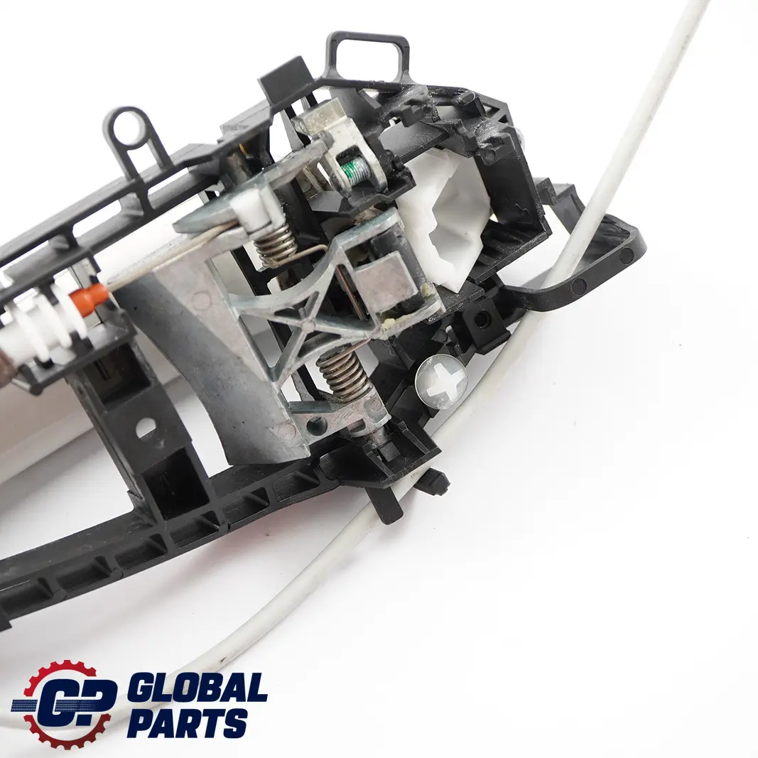 BMW 1 Series F20 LCI Complete Front Left Grab Handle N/S Alpinweiss White 300 - SKU rhd-7242575-AW1 - Part number 7242575