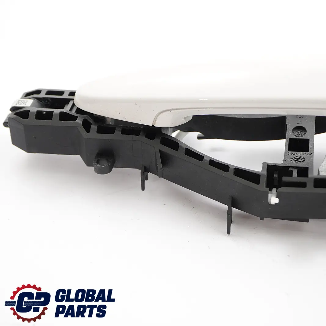 BMW 1 Series F20 LCI Complete Front Left Grab Handle N/S Alpinweiss White 300 - SKU rhd-7242575-AW1 - Part number 7242575