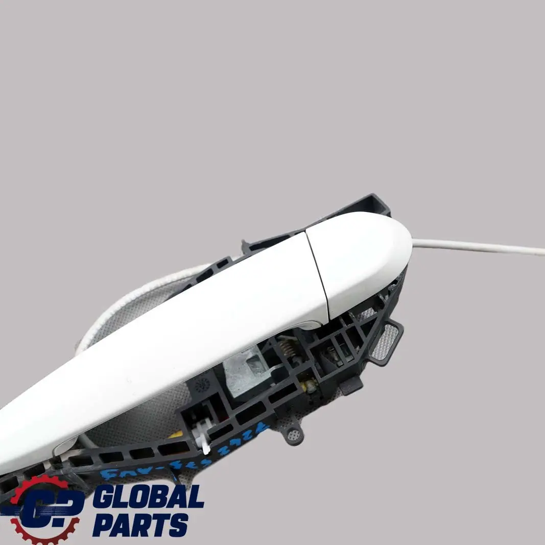 Complete Front Left Grab Handle N/S Alpinweiss White 300 to BMW 1 Series F20 LCI 3 with Part number 7242575 BMW 1 Series F20 LCI 3 Complete Front Left Grab Handle N/S Alpinweiss White 300 - SKU rhd-7242575-AW3 - Part number 7242575