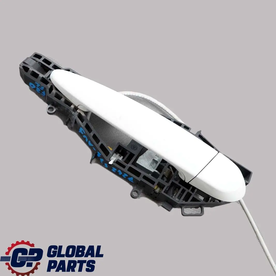 Complete Front Left Grab Handle N/S Alpinweiss White 300 to BMW 1 Series F20 LCI 3 with Part number 7242575 BMW 1 Series F20 LCI 3 Complete Front Left Grab Handle N/S Alpinweiss White 300 - SKU rhd-7242575-AW3 - Part number 7242575