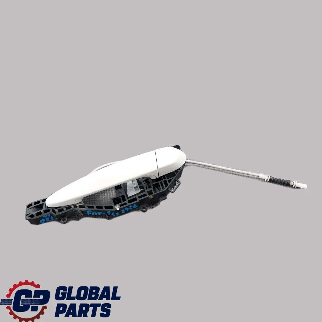 Complete Front Left Grab Handle N/S Alpinweiss White 300 to BMW 1 Series F20 LCI 3 with Part number 7242575 BMW 1 Series F20 LCI 3 Complete Front Left Grab Handle N/S Alpinweiss White 300 - SKU rhd-7242575-AW3 - Part number 7242575