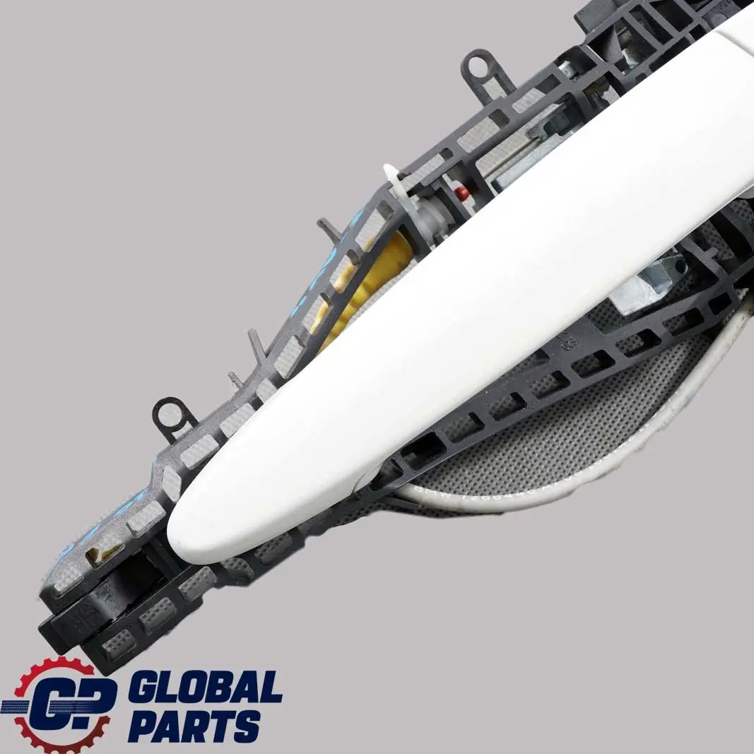BMW 1 Series F20 4 Complete Front Right Grab Handle O/S Alpinweiss White 300 - SKU rhd-7242575-AW4 - Part number 7242575