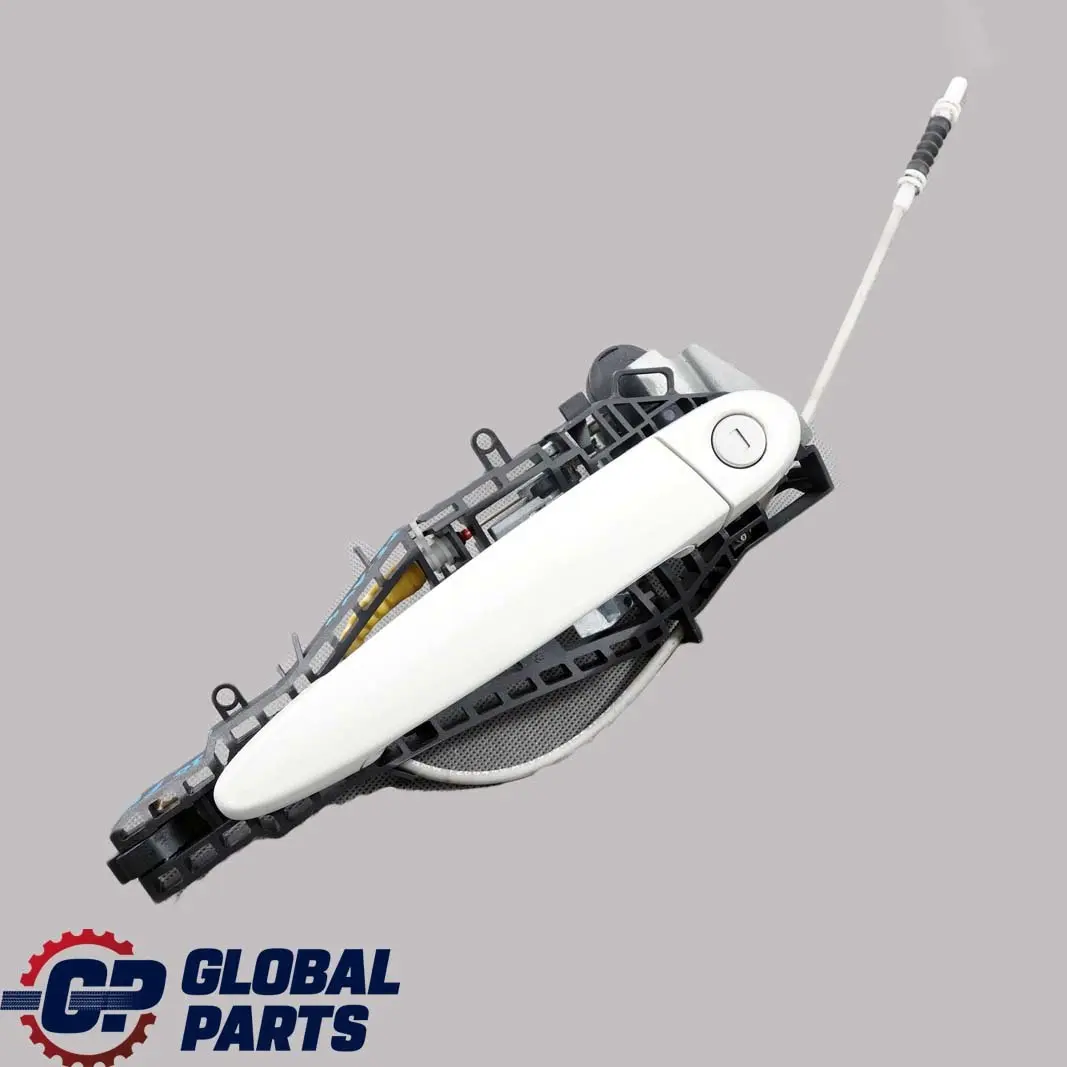 BMW 1 Series F20 4 Complete Front Right Grab Handle O/S Alpinweiss White 300 - SKU rhd-7242575-AW4 - Part number 7242575