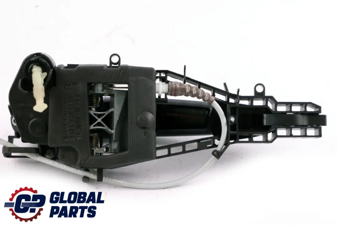BMW 1 Series F20 LCI Complete Front Right Grab Handle O/S Black Sapphire 475 - SKU rhd-7242575-BS - Part number 7242575