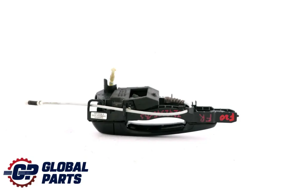 BMW 1 Series F20 LCI Complete Front Right Grab Handle O/S Black Sapphire 475 - SKU rhd-7242575-BS - Part number 7242575