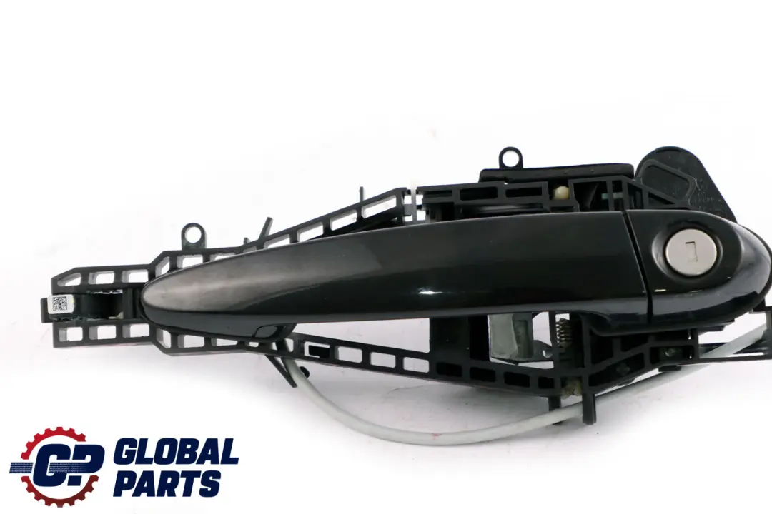 BMW 1 Series F20 LCI Complete Front Right Grab Handle O/S Black Sapphire 475 - SKU rhd-7242575-BS - Part number 7242575