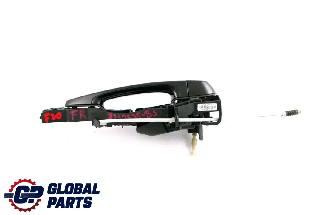 BMW 1 Series F20 LCI Complete Front Right Grab Handle O/S Black Sapphire 475 - SKU rhd-7242575-BS - Part number 7242575