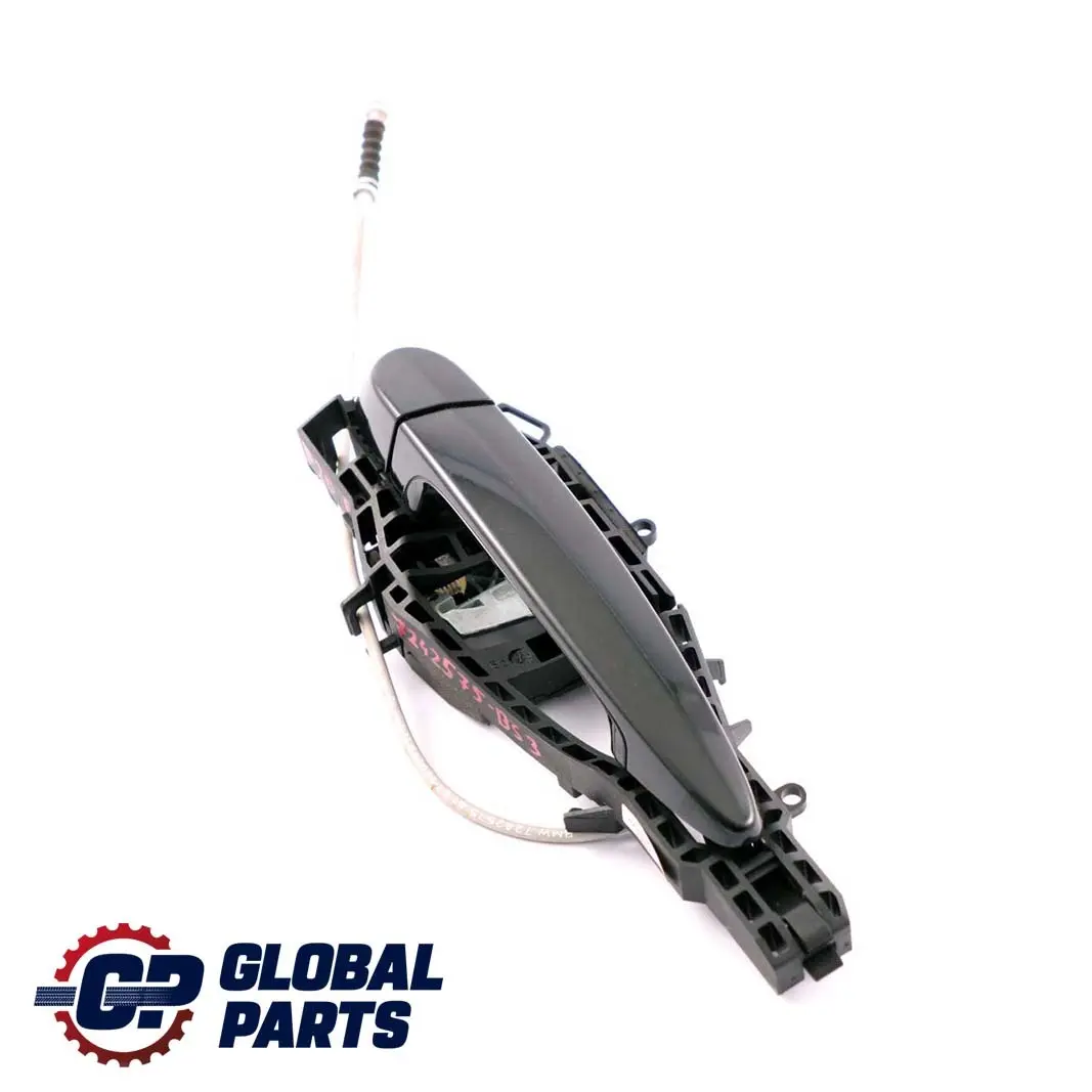 BMW 1 Series F20 LCI Complete Front Left Grab Handle N/S Black Sapphire 475 - SKU rhd-7242575-BS3 - Part number 7242575