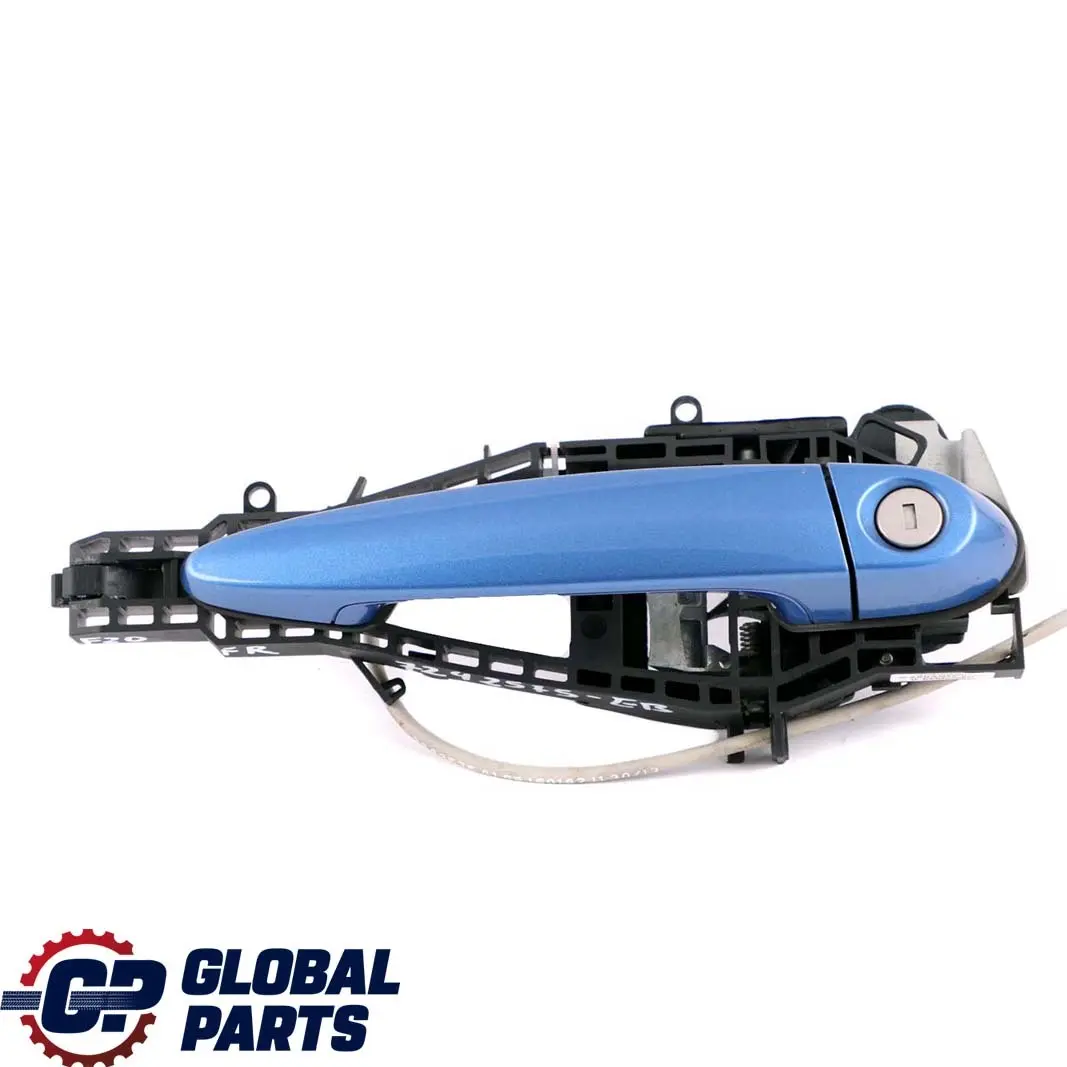 Complete Front Right Grab Handle O/S Estorilblau Estoril Blue to BMW 1 Series F20 with Part number 7242575 BMW 1 Series F20 Complete Front Right Grab Handle O/S Estorilblau Estoril Blue - SKU rhd-7242575-EB - Part number 7242575
