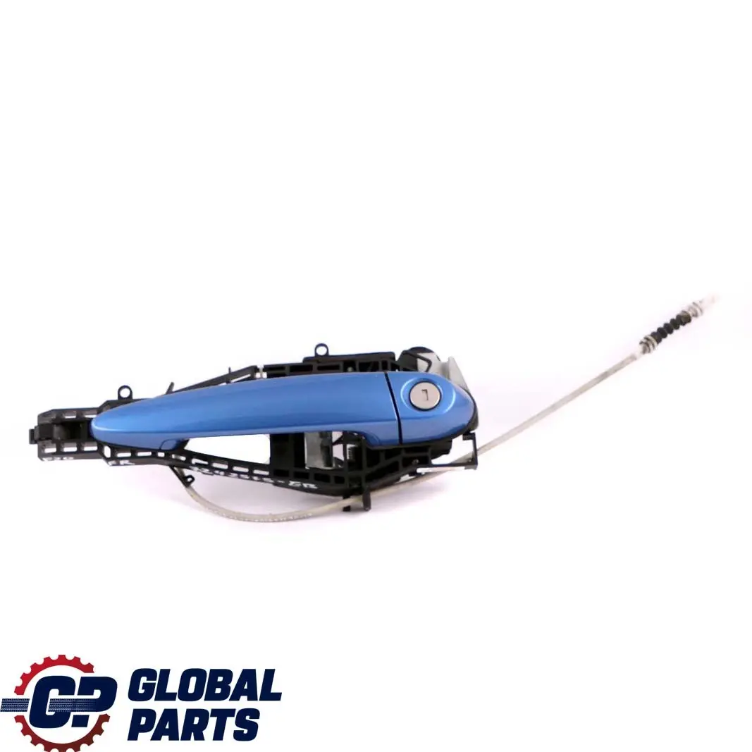 Complete Front Right Grab Handle O/S Estorilblau Estoril Blue to BMW 1 Series F20 with Part number 7242575 BMW 1 Series F20 Complete Front Right Grab Handle O/S Estorilblau Estoril Blue - SKU rhd-7242575-EB - Part number 7242575