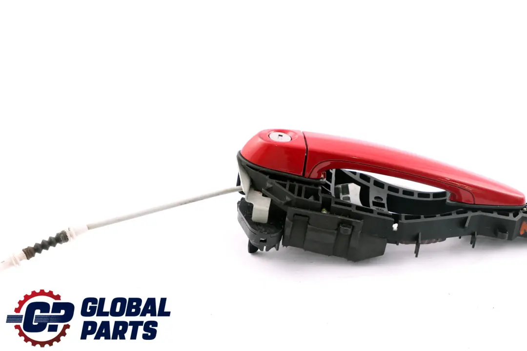 Complete Front Right Grab Handle O/S Karmesinrot Red A61 to BMW 1 Series F20 LCI with Part number 7242575 BMW 1 Series F20 LCI Complete Front Right Grab Handle O/S Karmesinrot Red A61 - SKU rhd-7242575-KAR - Part number 7242575