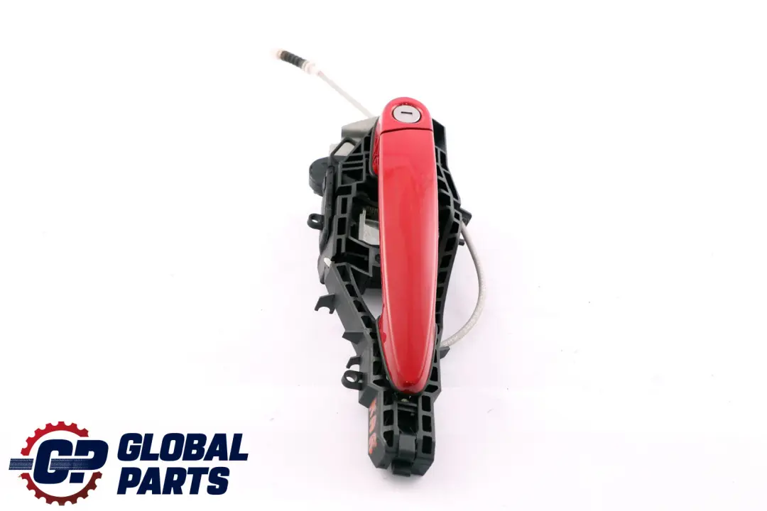 Complete Front Right Grab Handle O/S Karmesinrot Red A61 to BMW 1 Series F20 LCI with Part number 7242575 BMW 1 Series F20 LCI Complete Front Right Grab Handle O/S Karmesinrot Red A61 - SKU rhd-7242575-KAR - Part number 7242575