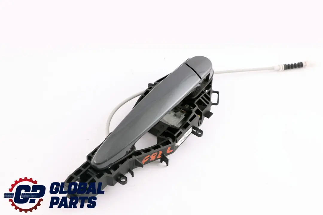BMW 1 4 Series F20 F32 F82 Complete Front Left Grab Handle N/S Mineralgrau Grey - SKU rhd-7242575-MG - Part number 7242575