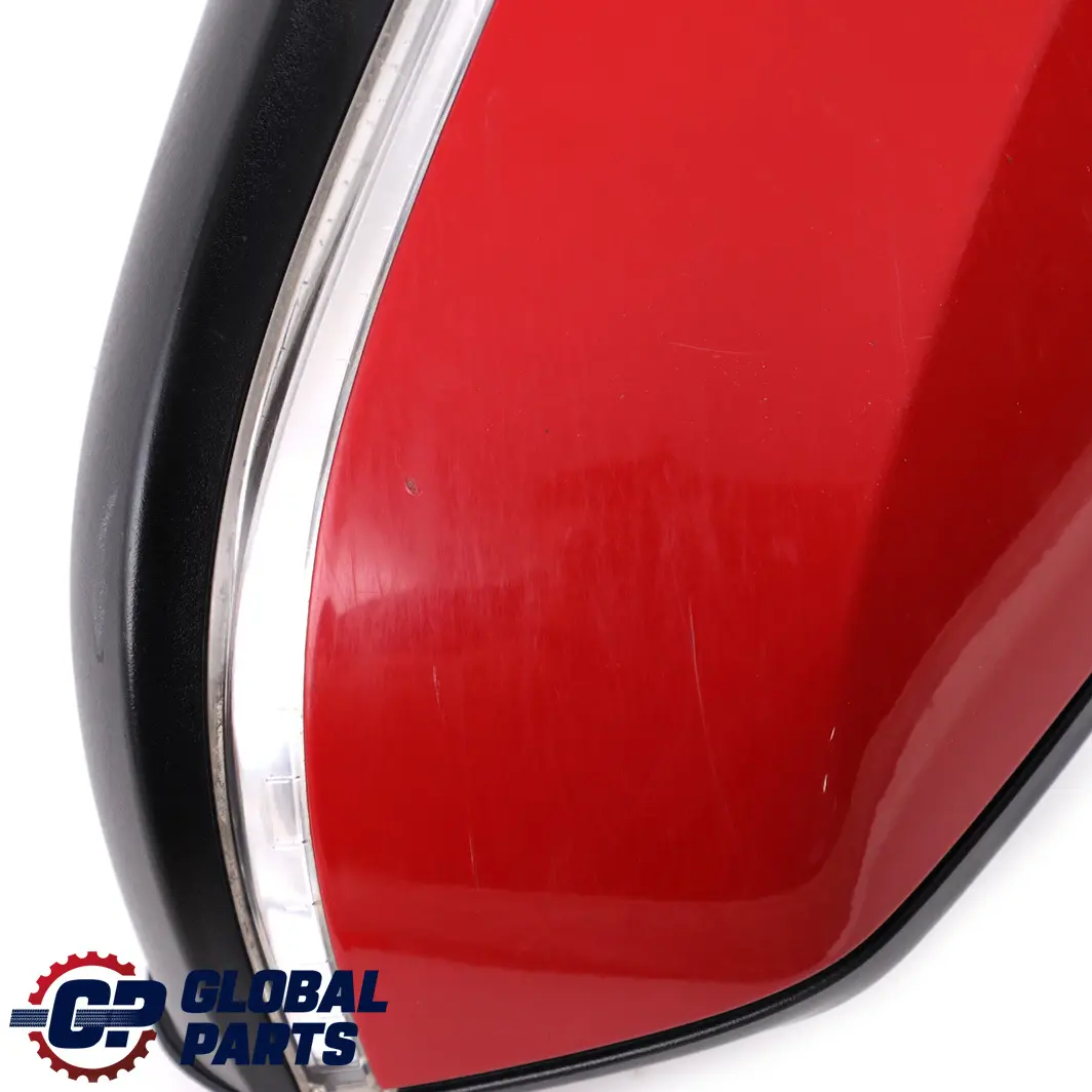 BMW 1 Series F20 F20N LCI Heated Left Wing Mirror N/S Karmesinrot Red A61 - SKU rhd-7242703-KAR - Part number 7242703