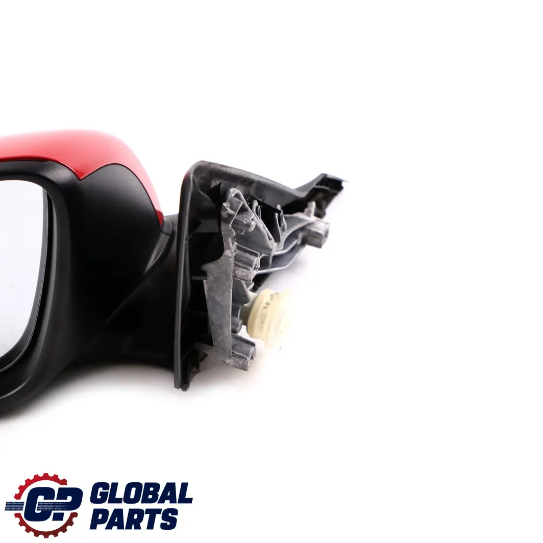 BMW 1 Series F20 F20N LCI Heated Left Wing Mirror N/S Karmesinrot Red A61 - SKU rhd-7242703-KAR - Part number 7242703