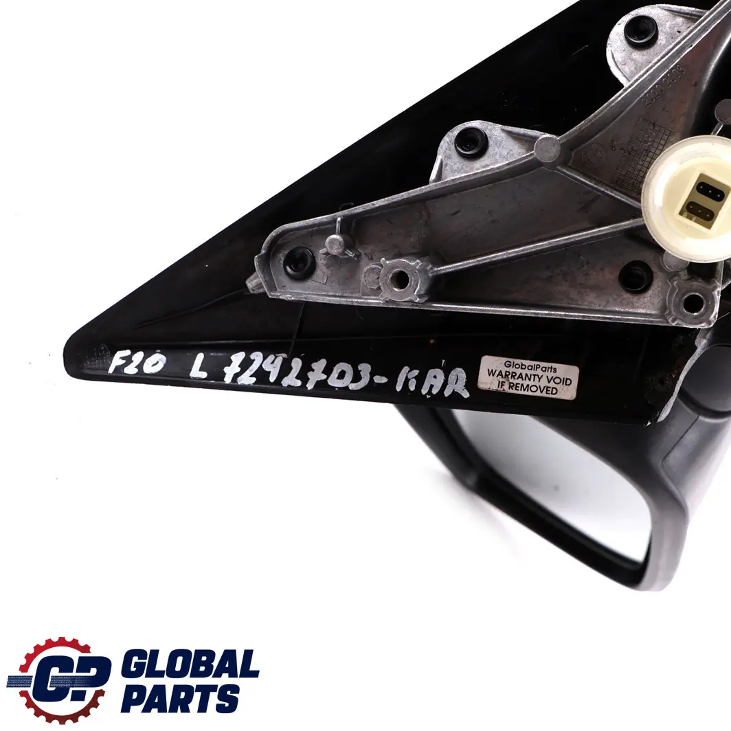 BMW 1 Series F20 F20N LCI Heated Left Wing Mirror N/S Karmesinrot Red A61 - SKU rhd-7242703-KAR - Part number 7242703
