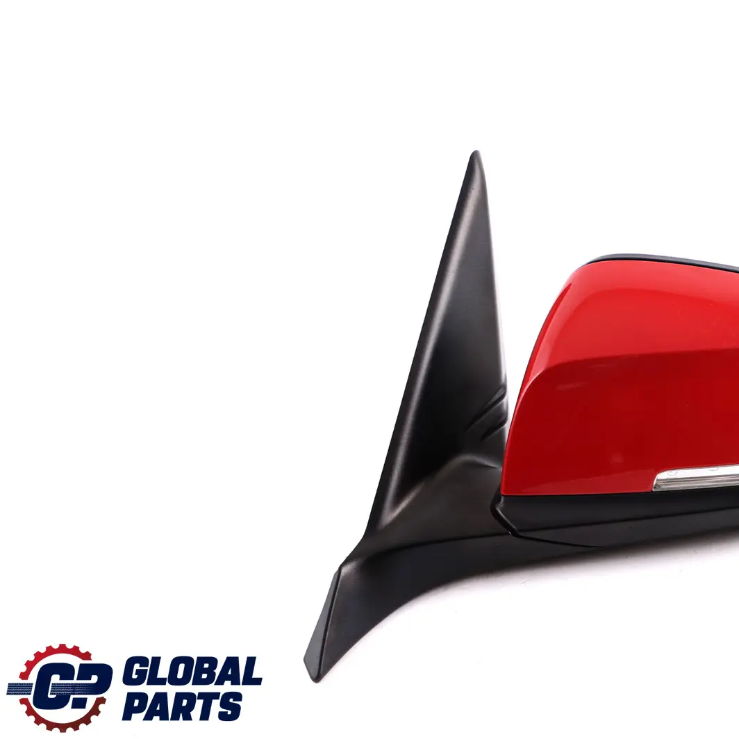 BMW 1 Series F20 F20N LCI Heated Left Wing Mirror N/S Karmesinrot Red A61 - SKU rhd-7242703-KAR - Part number 7242703