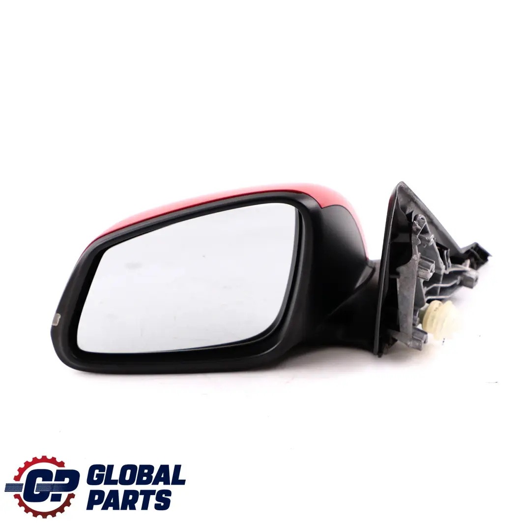 BMW 1 Series F20 F20N LCI Heated Left Wing Mirror N/S Karmesinrot Red A61 - SKU rhd-7242703-KAR - Part number 7242703