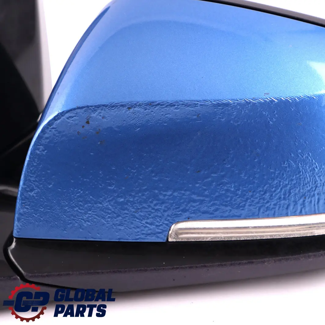 BMW 1 F20 Links Wing Mirror N/S High Gloss Auto Dip Estorilblau Estoril Blue - SKU rhd-7242823-EB - Part number 7242823