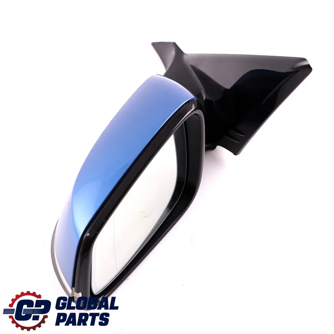 BMW 1 F20 Links Wing Mirror N/S High Gloss Auto Dip Estorilblau Estoril Blue - SKU rhd-7242823-EB - Part number 7242823