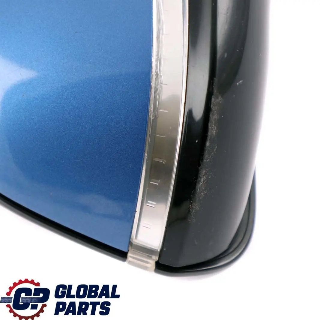 BMW 1 F20 Right Wing Mirror O/S High Gloss Auto Dip Estorilblau Estoril Blue - SKU rhd-7242824-EB - Part number 7242824
