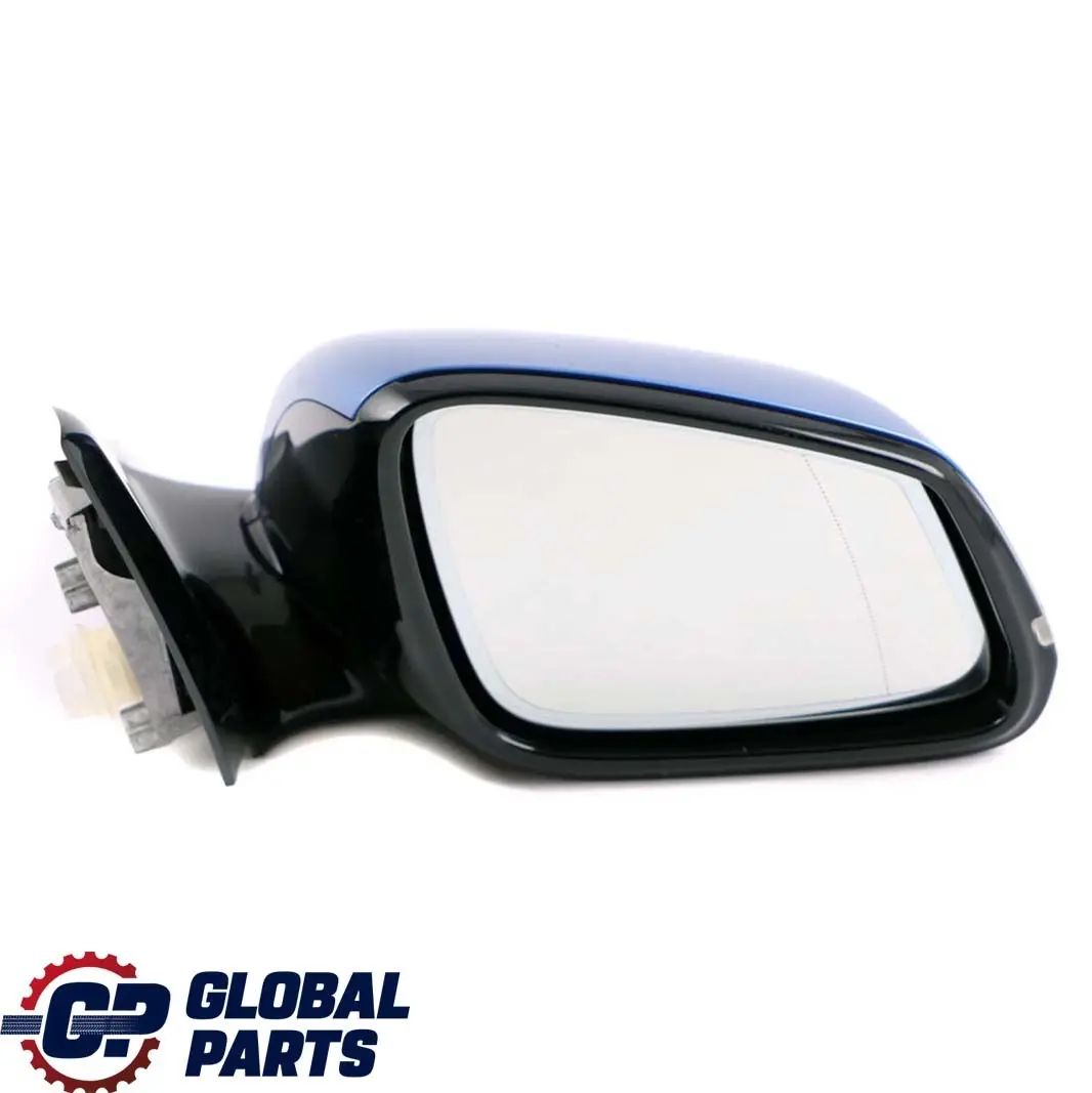 BMW 1 F20 Right Wing Mirror O/S High Gloss Auto Dip Estorilblau Estoril Blue - SKU rhd-7242824-EB - Part number 7242824