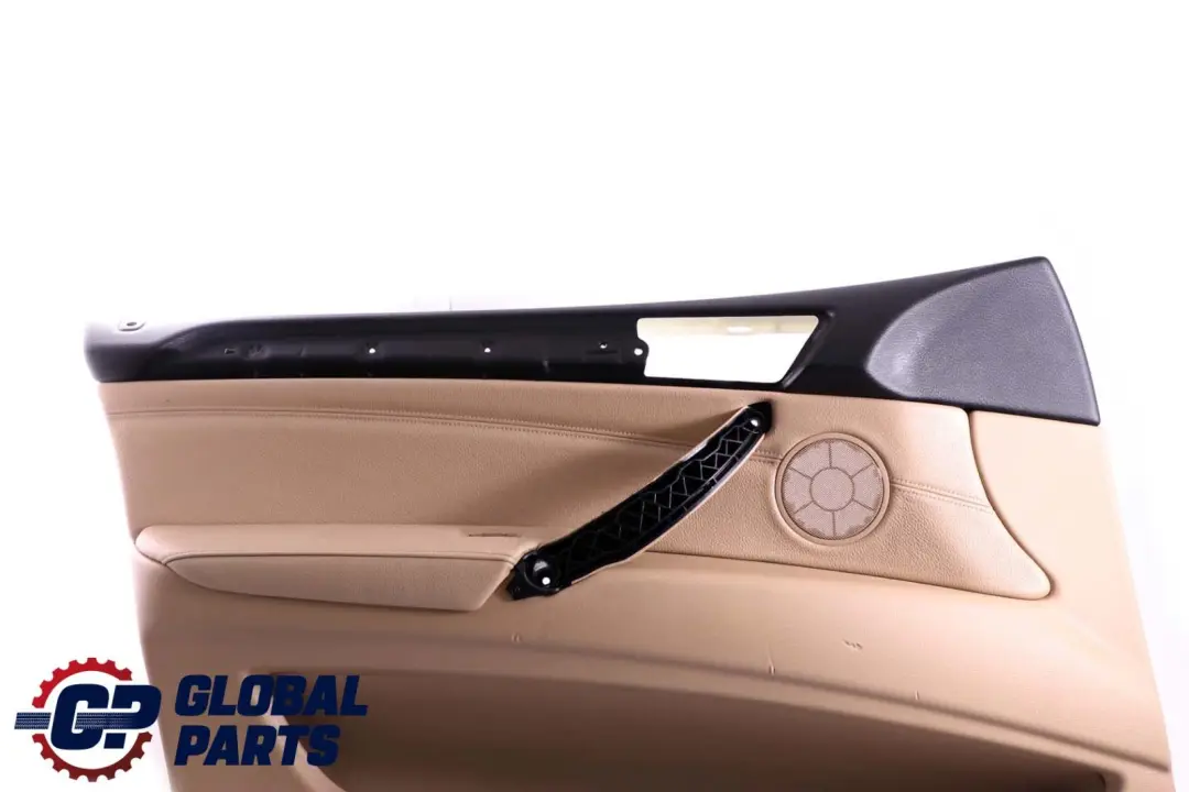 Front Left N/S Door Card Lining Fabric Leather Nevada Beige to BMW X5 E70 with Part number 7244367 BMW X5 E70 Front Left N/S Door Card Lining Fabric Leather Nevada Beige - SKU rhd-7244367 - Part number 7244367