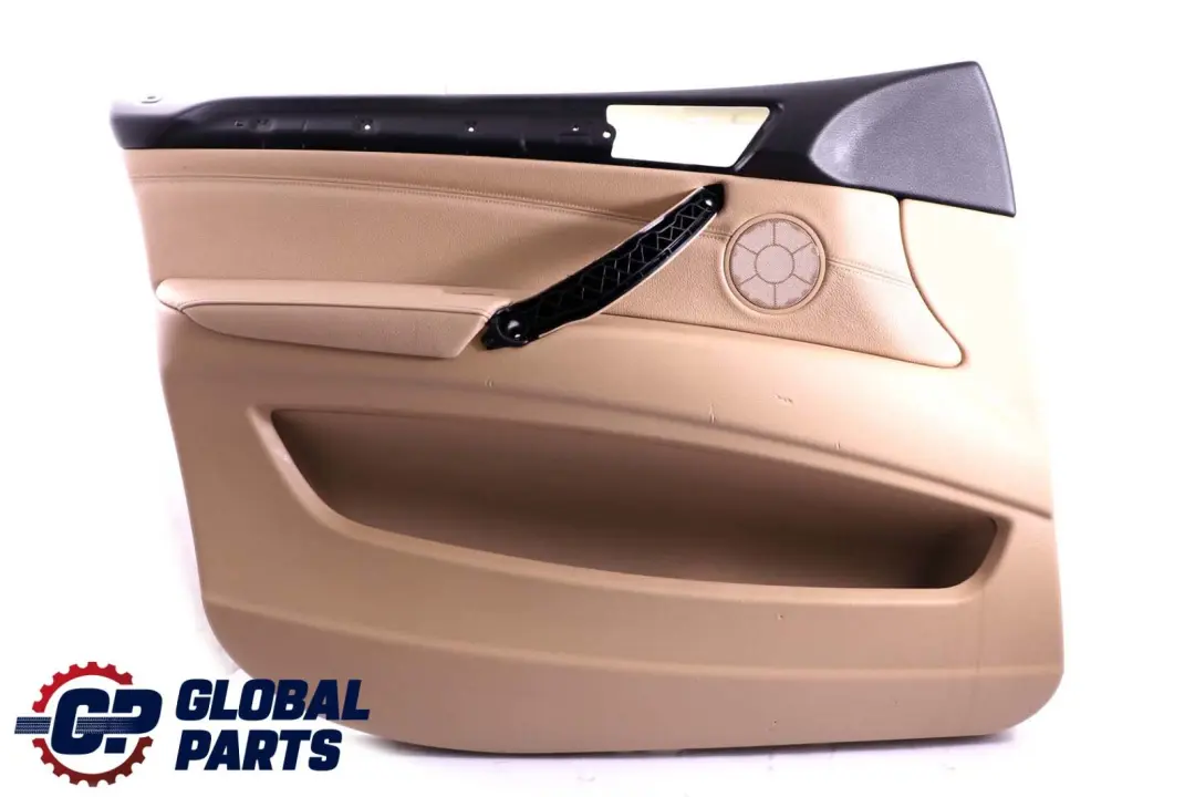 Front Left N/S Door Card Lining Fabric Leather Nevada Beige to BMW X5 E70 with Part number 7244367 BMW X5 E70 Front Left N/S Door Card Lining Fabric Leather Nevada Beige - SKU rhd-7244367 - Part number 7244367
