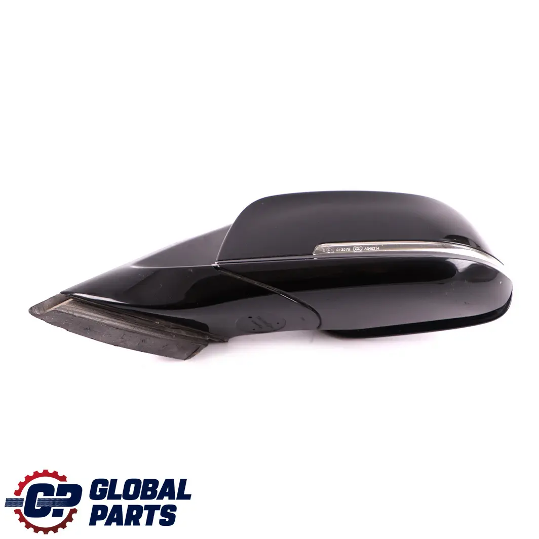 BMW 3 Series F30 F31 M Sport High Gloss Heated Left Wing Mirror N/S Black - SKU rhd-7245217-BLK - Part number 7245217