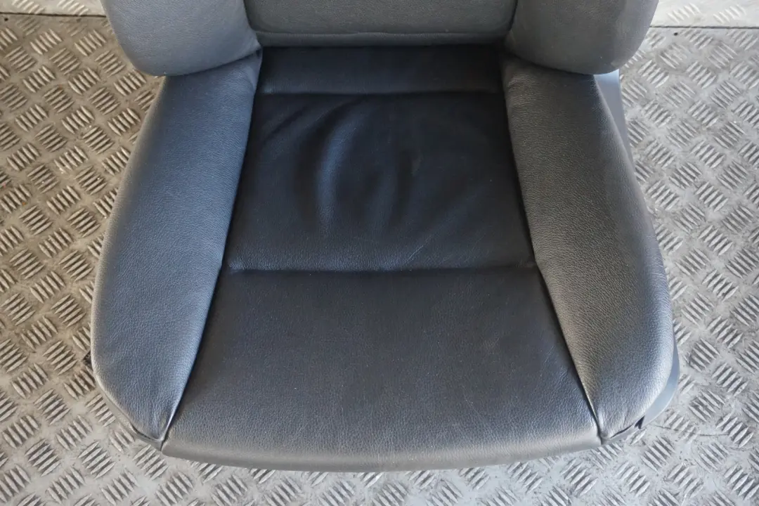 Leather Front Left N/S Seat Passenger Side to BMW 5 Series E60 E61 Black with Part number 7249321 BMW 5 Series E60 E61 Black Leather Front Left N/S Seat Passenger Side - SKU rhd-7249321-3 - Part number 7249321