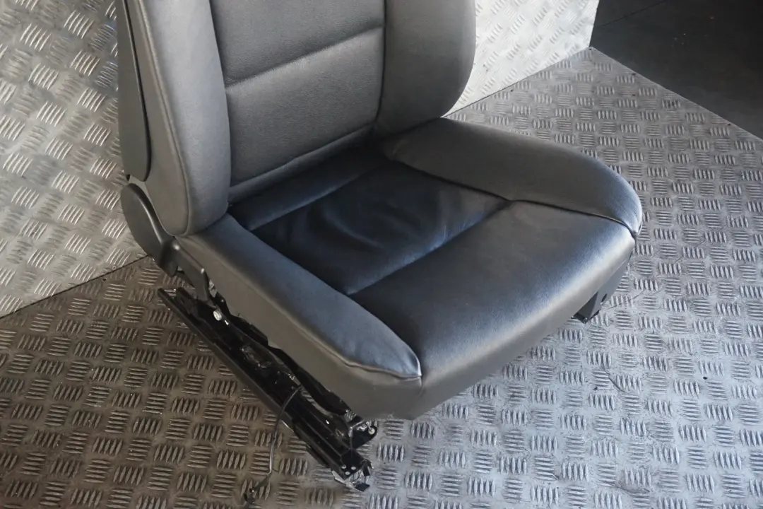 Leather Front Left N/S Seat Passenger Side to BMW 5 Series E60 E61 Black with Part number 7249321 BMW 5 Series E60 E61 Black Leather Front Left N/S Seat Passenger Side - SKU rhd-7249321-3 - Part number 7249321