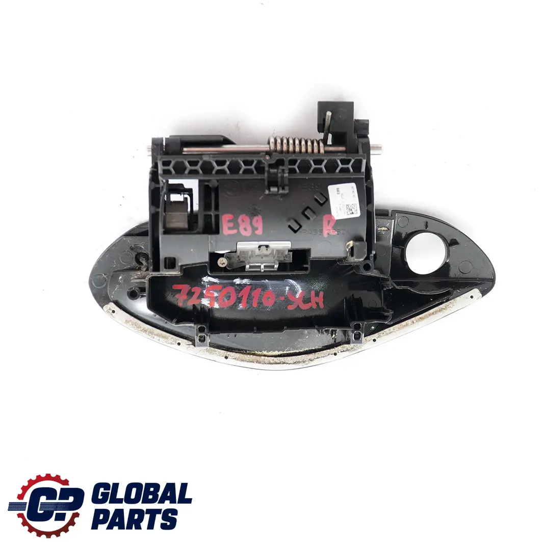 Outer Door Opener Right Grab Handle O/S Schwarz 2 Black 668 to BMW Z4 Series E89 with Part number 7250110 BMW Z4 Series E89 Outer Door Opener Right Grab Handle O/S Schwarz 2 Black 668 - SKU rhd-7250110-SCH - Part number 7250110