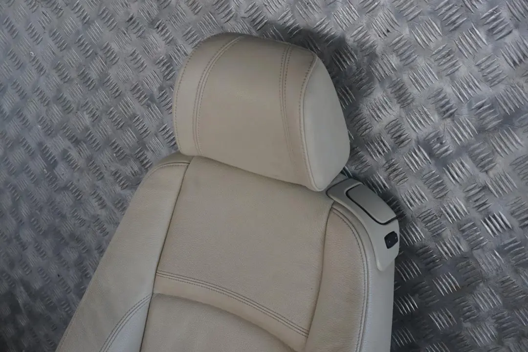 Heated Front Left N/S Creambeige Cream Beige Leather Seat Memory to BMW E92 M Sport with Part number 7253097 BMW E92 M Sport Heated Front Left N/S Creambeige Cream Beige Leather Seat Memory - SKU rhd-7253097-2 - Part number 7253097