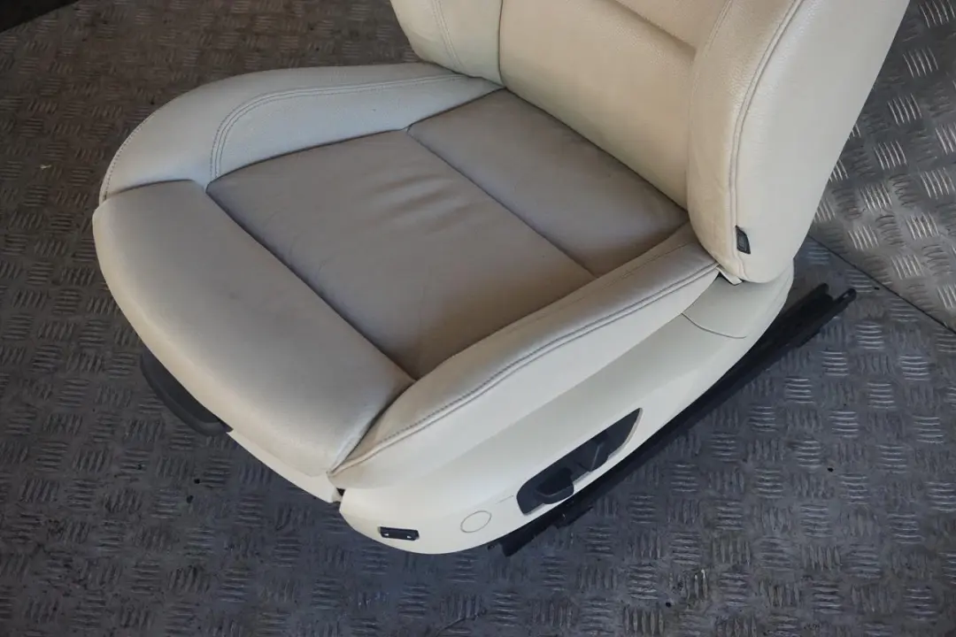 Heated Front Left N/S Creambeige Cream Beige Leather Seat Memory to BMW E92 M Sport with Part number 7253097 BMW E92 M Sport Heated Front Left N/S Creambeige Cream Beige Leather Seat Memory - SKU rhd-7253097-2 - Part number 7253097