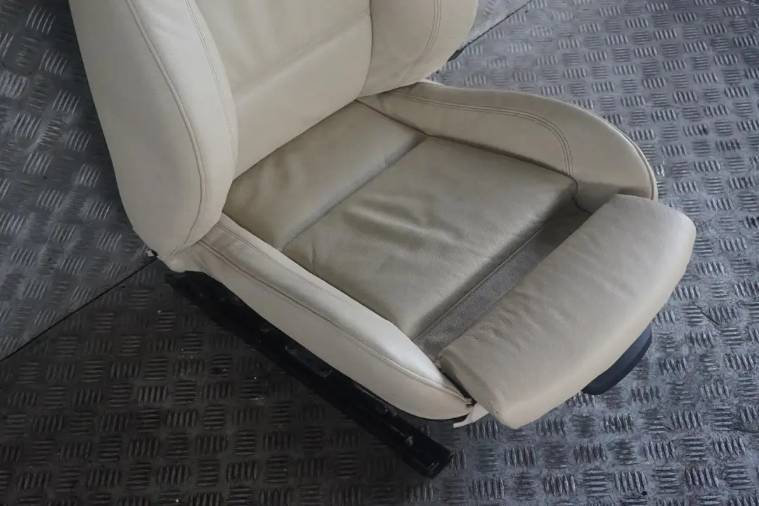 Front Left N/S Creambeige Cream Beige Leather Seat Memory to BMW E92 M Sport with Part number 7253097 BMW E92 M Sport Front Left N/S Creambeige Cream Beige Leather Seat Memory - SKU rhd-7253097 - Part number 7253097