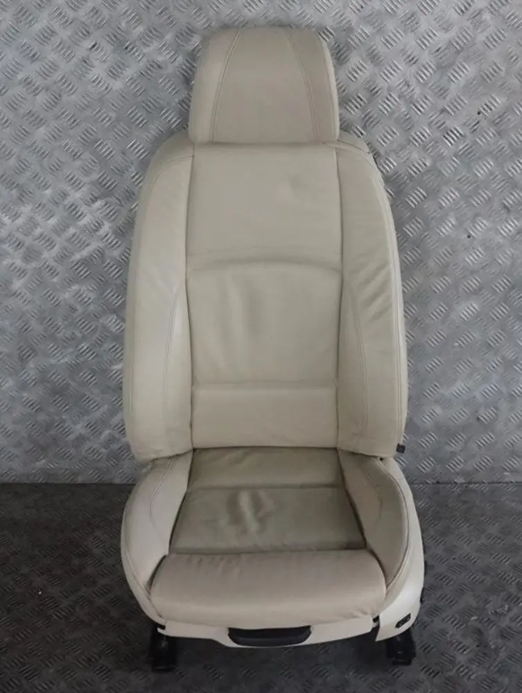 Front Left N/S Creambeige Cream Beige Leather Seat Memory to BMW E92 M Sport with Part number 7253097 BMW E92 M Sport Front Left N/S Creambeige Cream Beige Leather Seat Memory - SKU rhd-7253097 - Part number 7253097