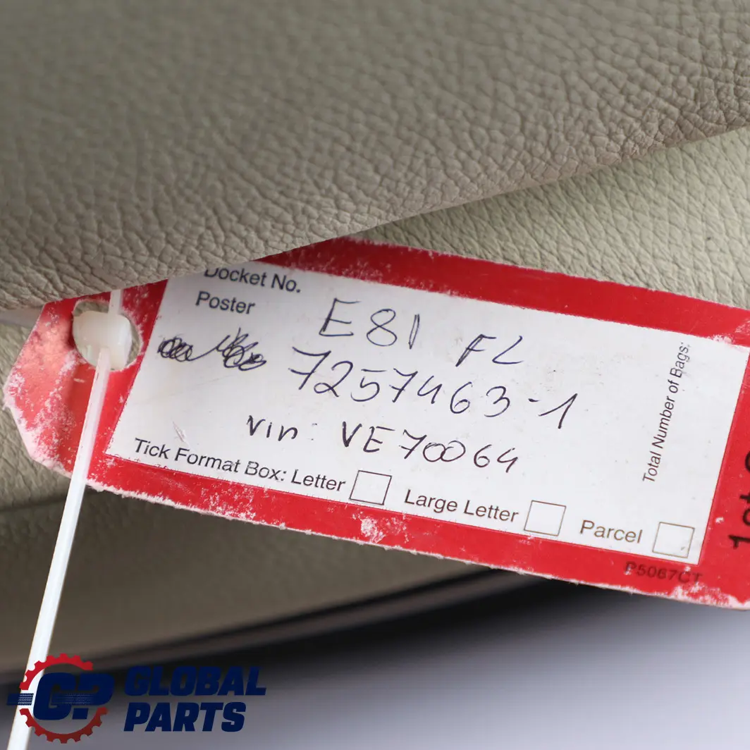 Interior Front Left N/S Lemon Leather Seat Memory to BMW 1 Series E81 E82 M Sport with Part number 7257463 BMW 1 Series E81 E82 M Sport Interior Front Left N/S Lemon Leather Seat Memory - SKU rhd-7257463-1 - Part number 7257463