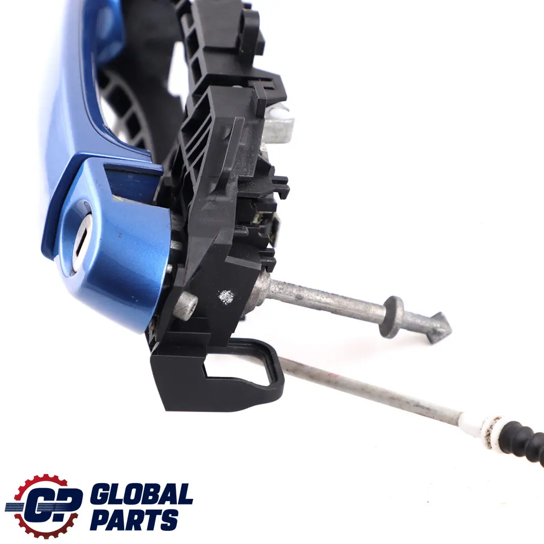 Front Right Outside Door Grab Handle O/S Estorilblau Blue to BMW 3 Series F30 F31 with Part number 7259830 BMW 3 Series F30 F31 Front Right Outside Door Grab Handle O/S Estorilblau Blue - SKU rhd-7259830-EB - Part number 7259830